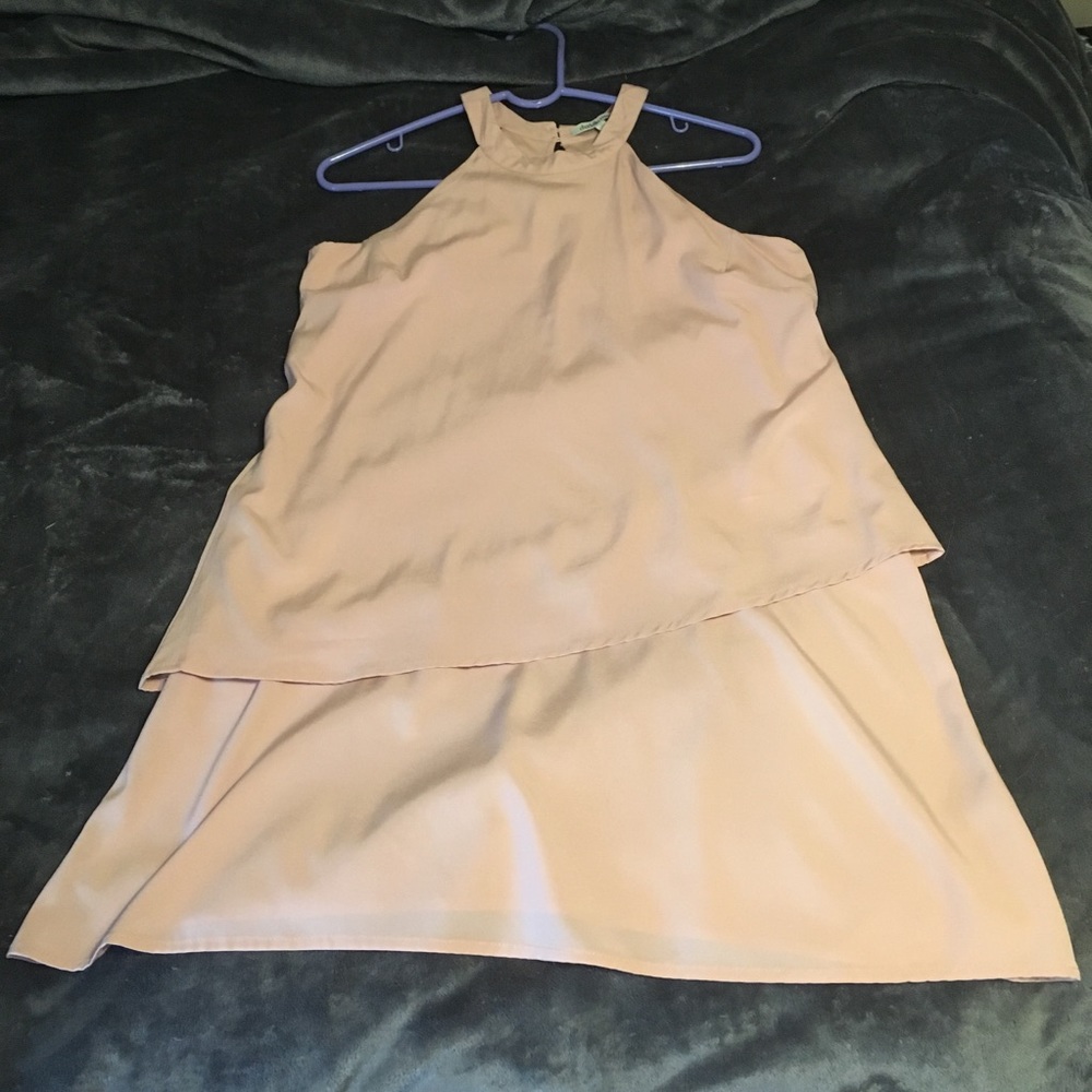 Rose pink dress